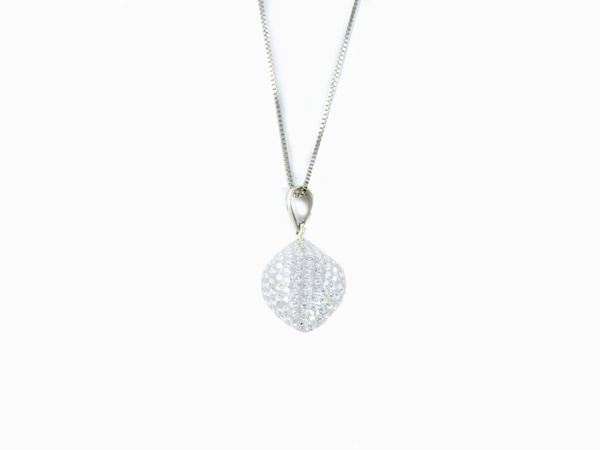 Resin and diamonds pendant  - Auction Jewels and Watches - I - Maison Bibelot - Casa d'Aste Firenze - Milano