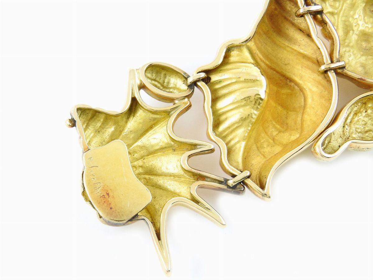 Bracciale Enrico Serafini in Oro Giallo