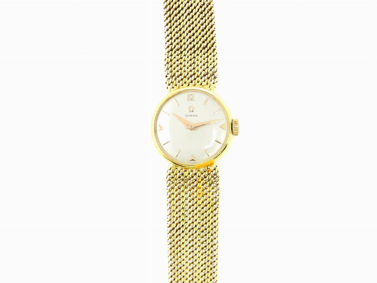 Orologio da Polso per Donna Omega in Oro Giallo