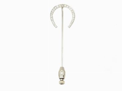 Spilla Tiffany in Platino e Diamanti