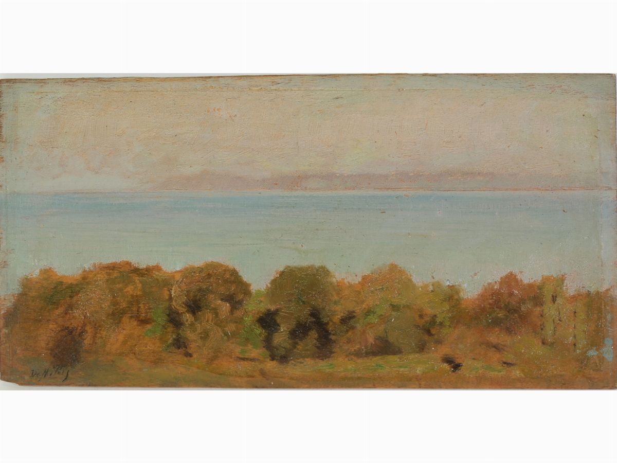 Giuseppe De Nittis - Marina Napoletana All'alba