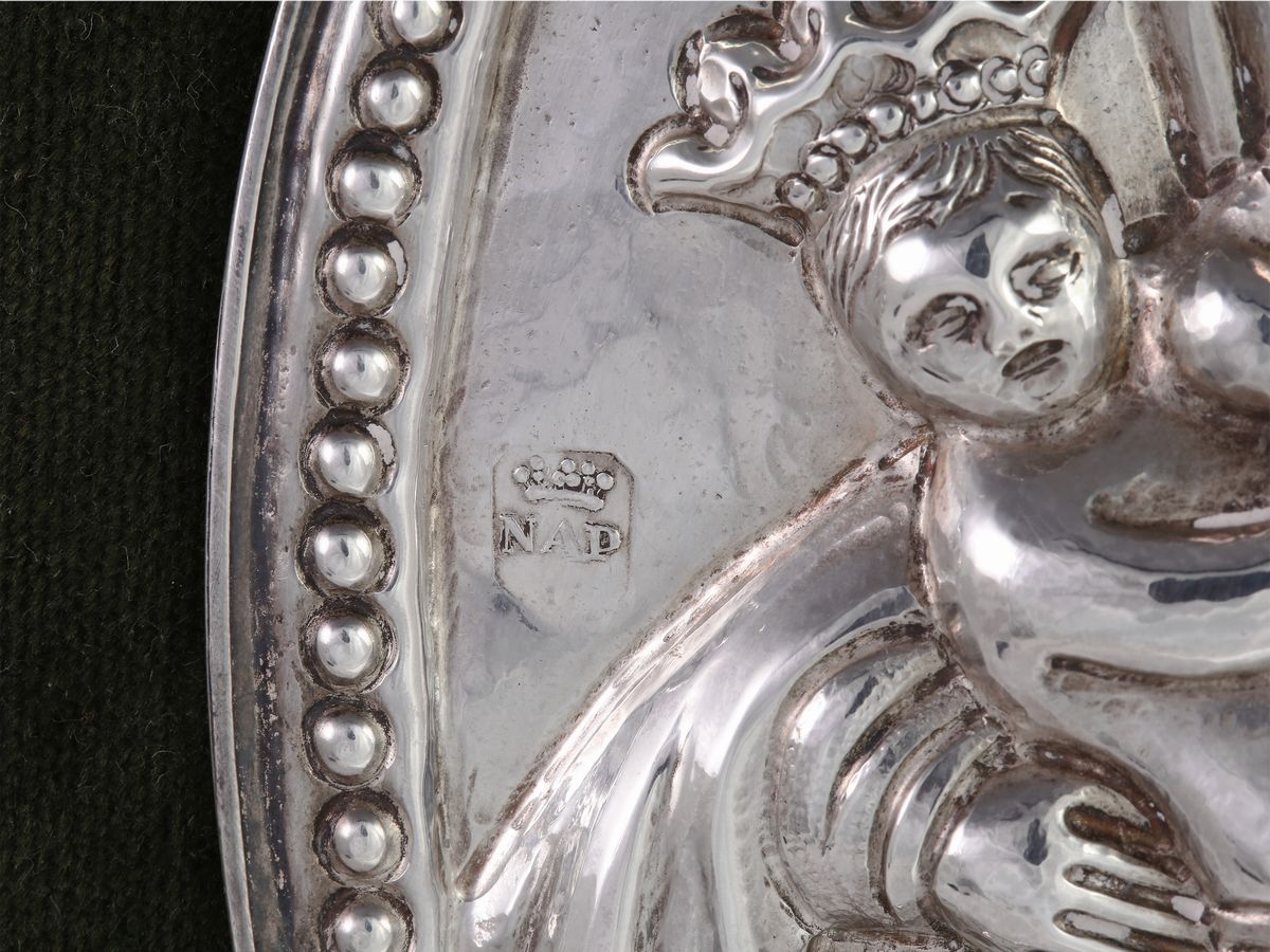 Placca Devozionale in Argento