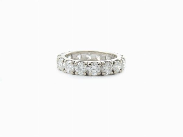 White gold eternity ring  - Auction Jewels and Watches - II - Maison Bibelot - Casa d'Aste Firenze - Milano