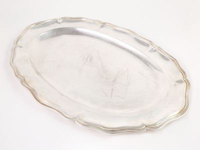 Grande Vassoio in Argento Peruviano