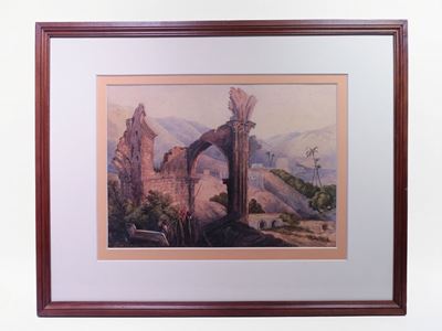 Paesaggio con Rovine e Personaggi