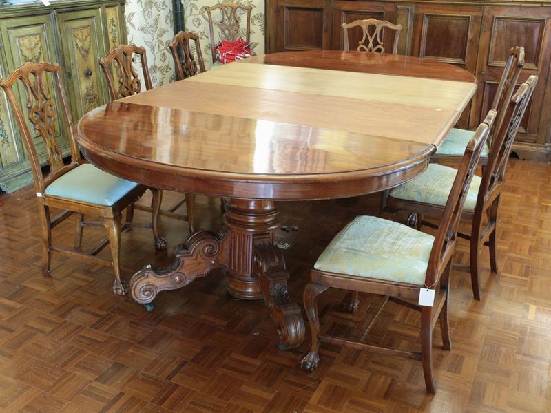 Tavolo in Mogano