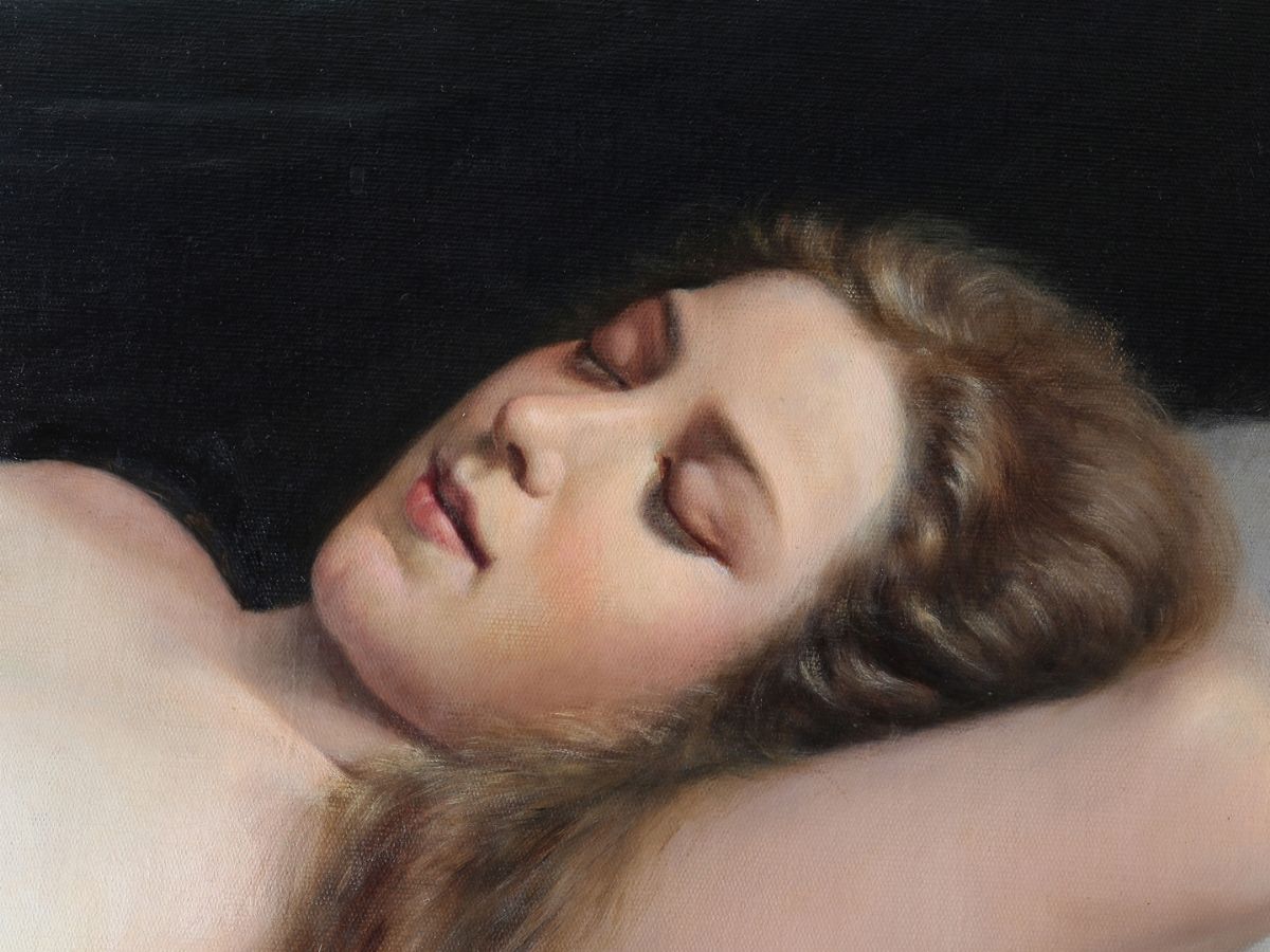 Claudio Rinaldi - Venere Dormiente 1899