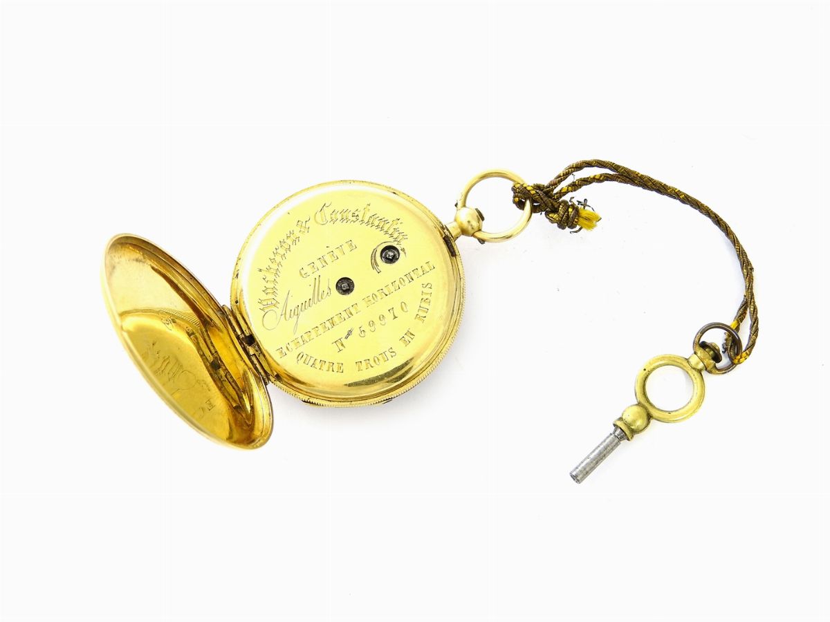 Orologio da Tasca Vacheron & Constantin in Oro Giallo