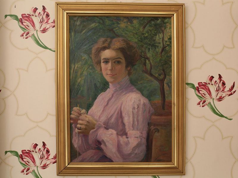 Fernand Riblet - Ritratto di Donna