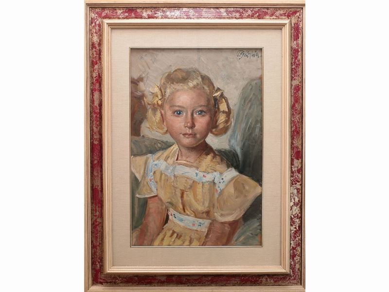 Paolo Ghiglia - Ritratto di Bambina