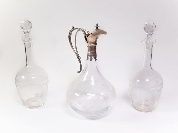 A crystal items lot  - Auction House Sale: Furniture and Paintings from Villa Roseto - Florence - III - III - Maison Bibelot - Casa d'Aste Firenze - Milano