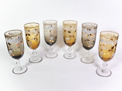 Dodici Grandi Calici in Cristallo