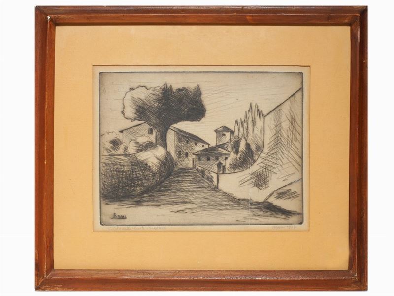 Ottone Rosai - Vicolo delle Corti 1927