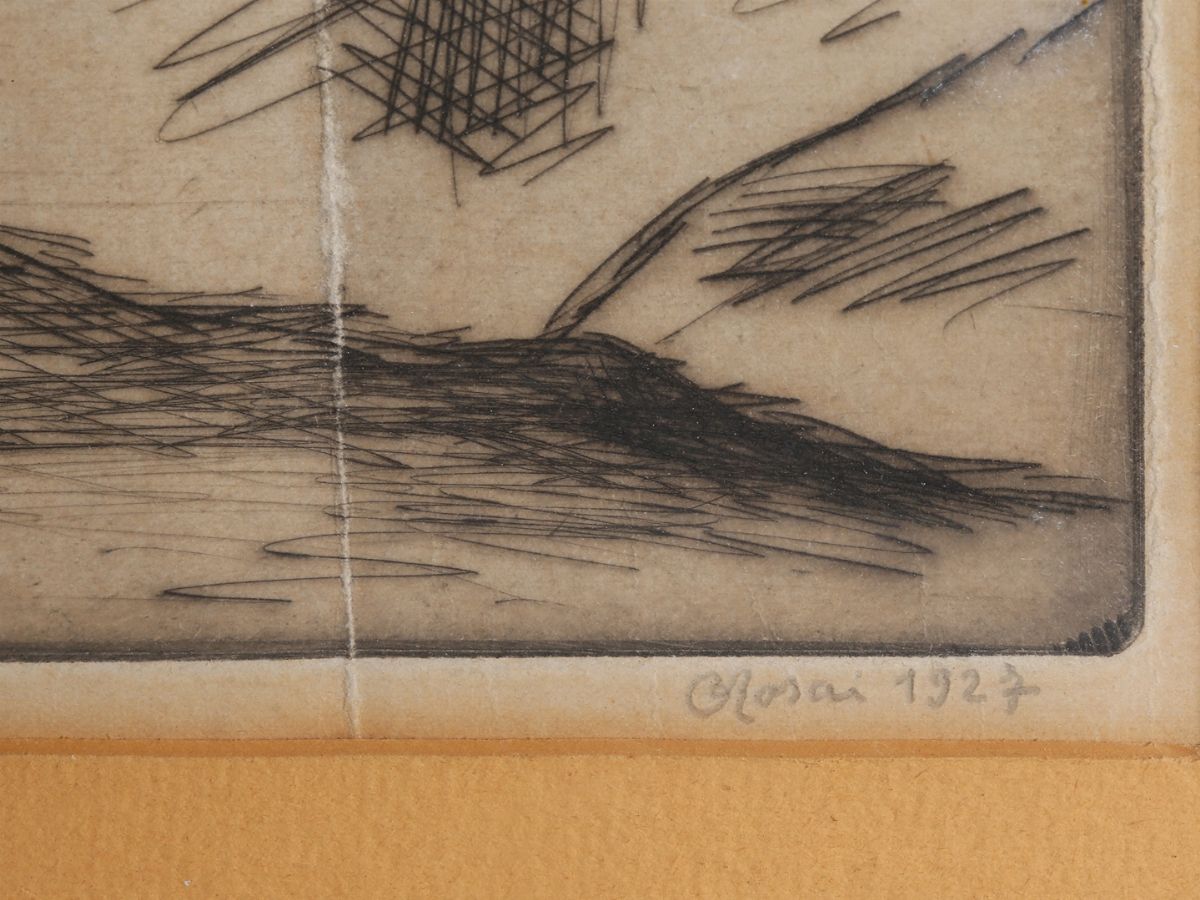 Ottone Rosai - Vicolo delle Corti 1927