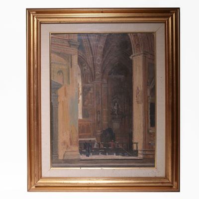 Veduta della Cappella Baroncelli in Santa Croce