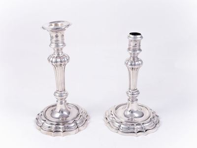 Due Candelieri in Argento