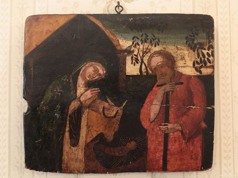 Scuola Veneto-cretese del XVIII Secolo - Sacra Famiglia