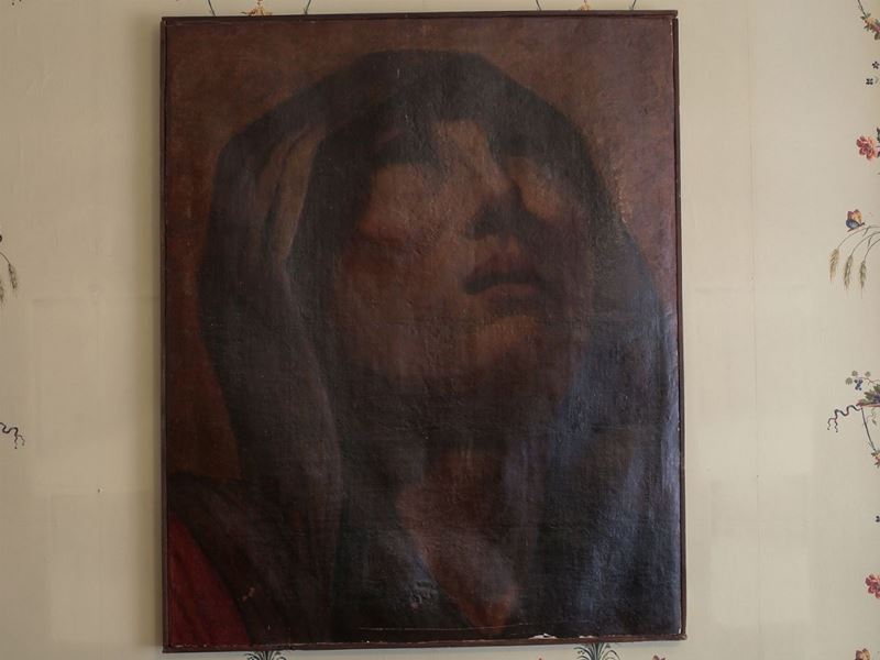 Scuola Emiliana del XVII Secolo - Mater Dolorosa