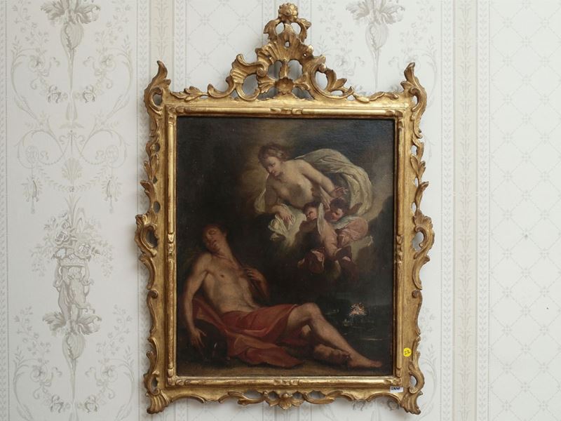 Cerchia di Antonio Bellucci (XVIII Secolo) - Diana ed Endimione