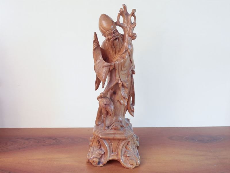 Figura in Legno di Bosso