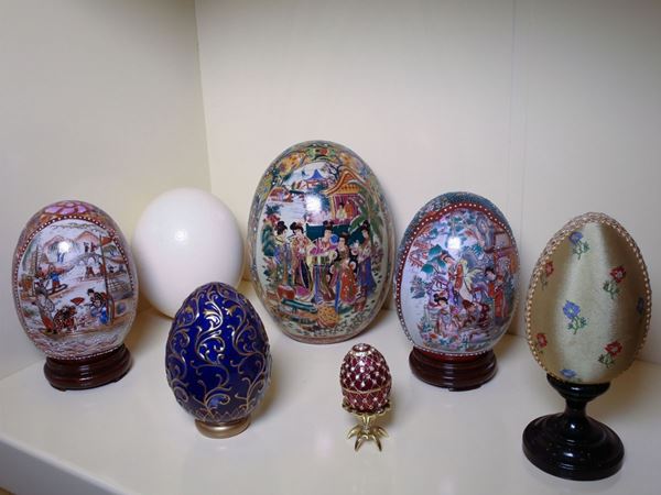 Sette uova da collezione