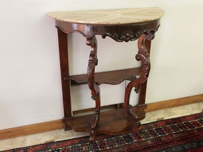 Etagère in Mogano