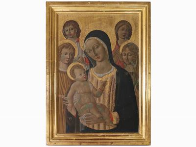 Madonna con Bambino, Santa Margherta e Tre Angeli
