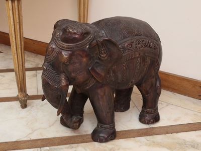 Coppia di Figure Benauguranti in Rame