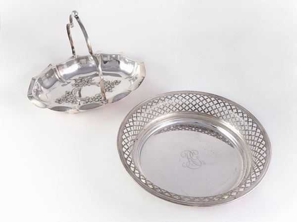 Two silver baskets  - Auction Furniture and Old Master Paintings - Maison Bibelot - Casa d'Aste Firenze - Milano