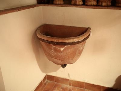 Lavabo in Terracotta