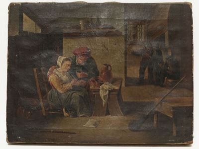 Interno di Taverna con Personaggi