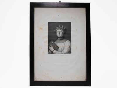 Ritratti di Francesco Petrarca, Dante Alighieri, Torquato Tasso e Ludovico Ariosto