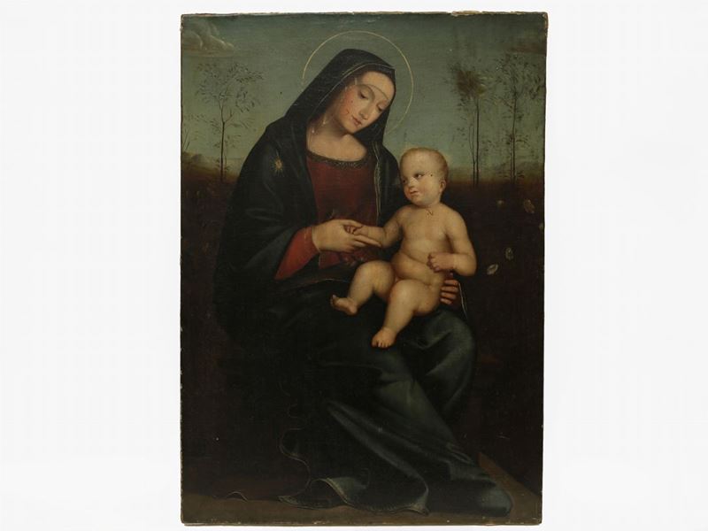 Da Francesco Raibolini, Detto Francia - Madonna con Bambino
