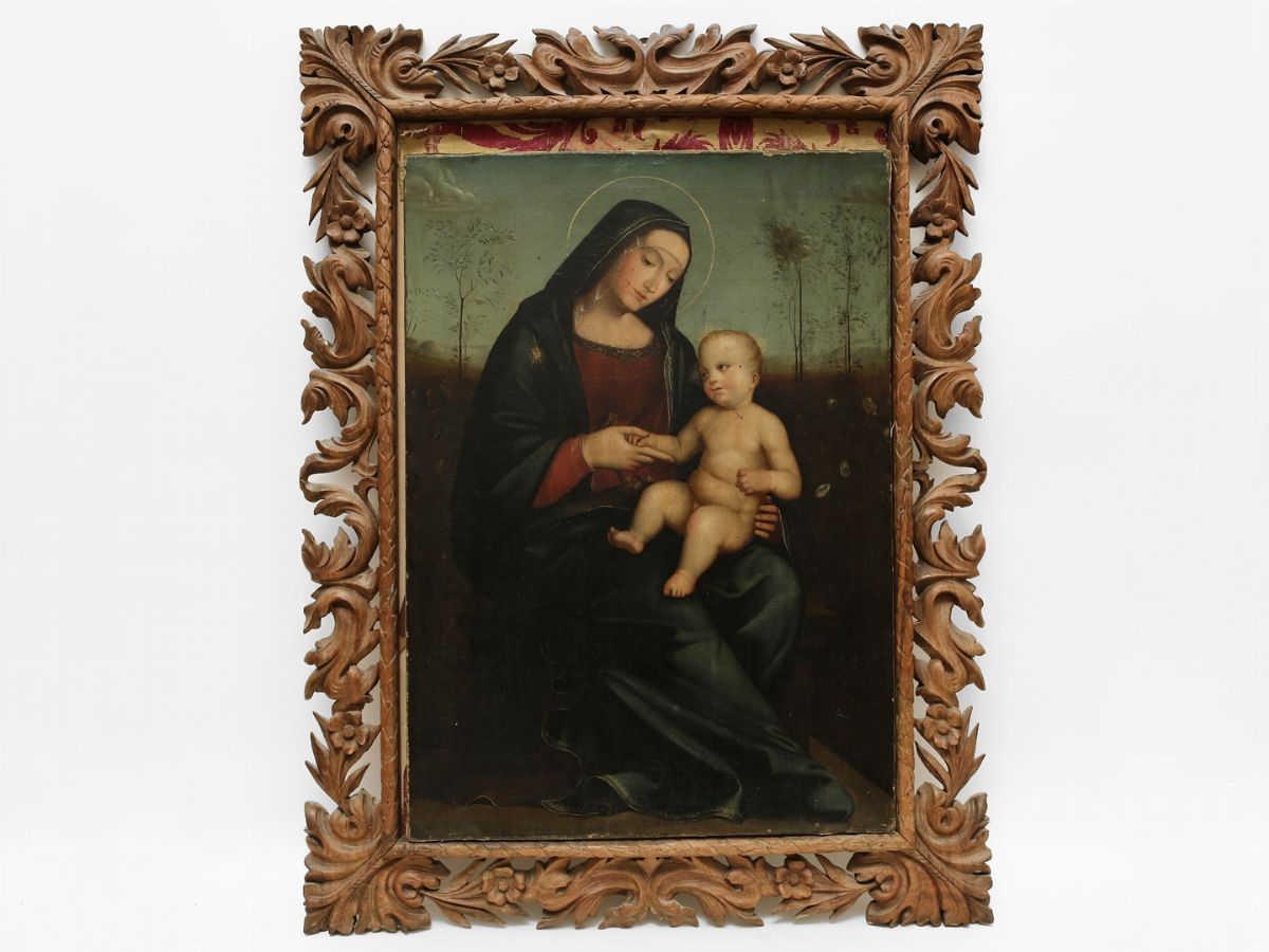 Da Francesco Raibolini, Detto Francia - Madonna con Bambino
