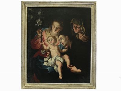 Madonna con Bambino, Sant'antonio da Padova e Sant'anna
