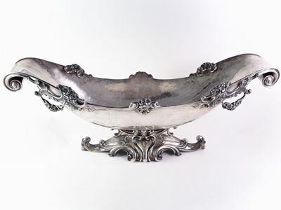 Alzata Centrotavola in Argento