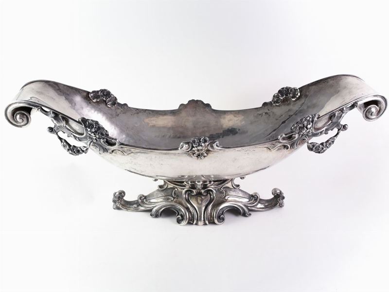 Alzata Centrotavola in Argento