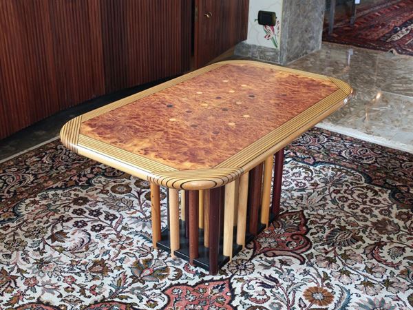 An olive table  - Auction House Sale: Furniture and Paintings from Villa Roseto - Florence - III - III - Maison Bibelot - Casa d'Aste Firenze - Milano