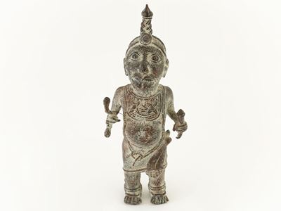 Figura Tribale in Bronzo