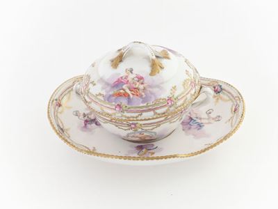 Tazza da Puerpera in Porcellana, Manifattura Dubois