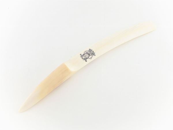 An ivory paper knife