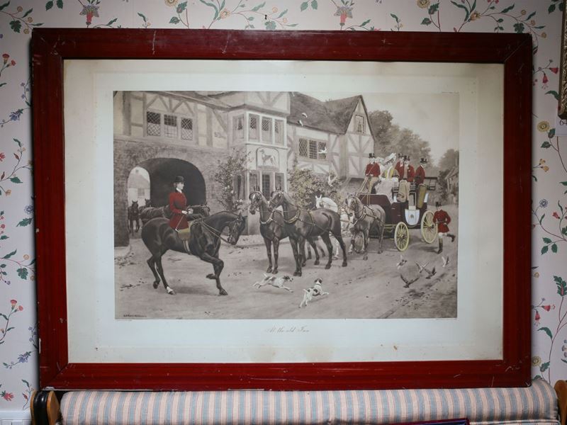 George Derville Rowlandson - At The Old Inn