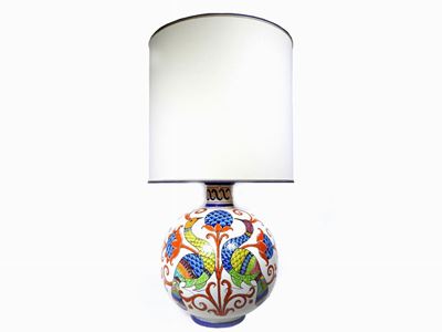 Grande Lume in Terracotta Smaltata