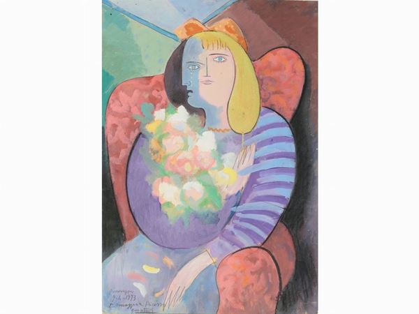 Quinto Martini - 1° Omaggio a Picasso 1973