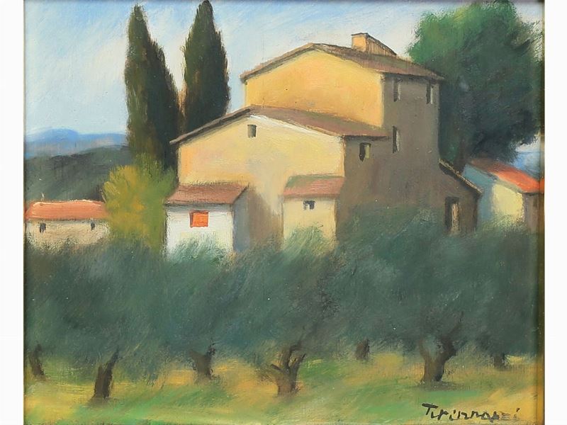 Nino Tirinnanzi - Paesaggio Toscano