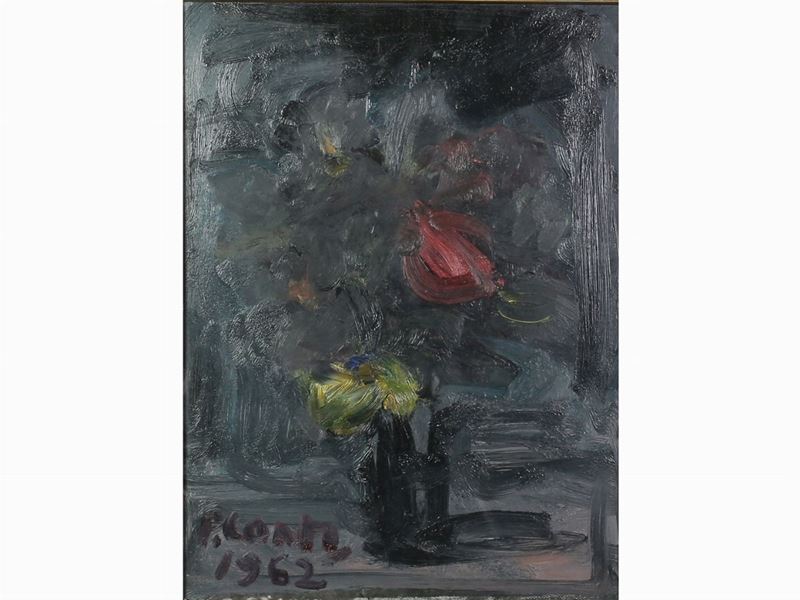 Primo Conti - Vaso di Fiori 1962