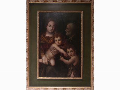 Sacra Famiglia con San Giovannino