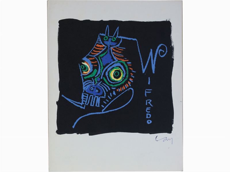 Tre Riproduzioni Fotolitografiche di Andrea Cascella, Wilfredo Lam e Luigi Spacal