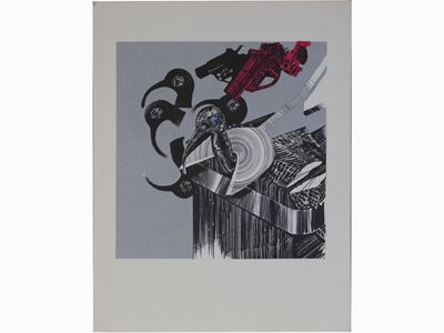 Tre Riproduzioni Fotolitografiche di Valeriano Trubbiano, Germano Olivotto e Edward Kienholz