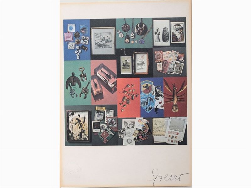 Due Riproduzioni Fotolitografiche di Mimmo Rotella e Daniel Spoerri